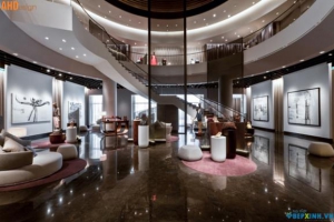 Thiết kế cửa hàng thời trang cao cấp tại Doha Qatar