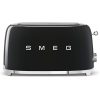 Máy nướng bánh mì SMEG TSF02BLEU - màu đen (4 lát)