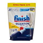 Viên rửa bát Finish Powerball Quantum All in 1 - Hương chanh