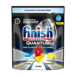 Viên rửa bát Finish Powerball Quantum Ultimate Hương Chanh - Hộp 60 viên